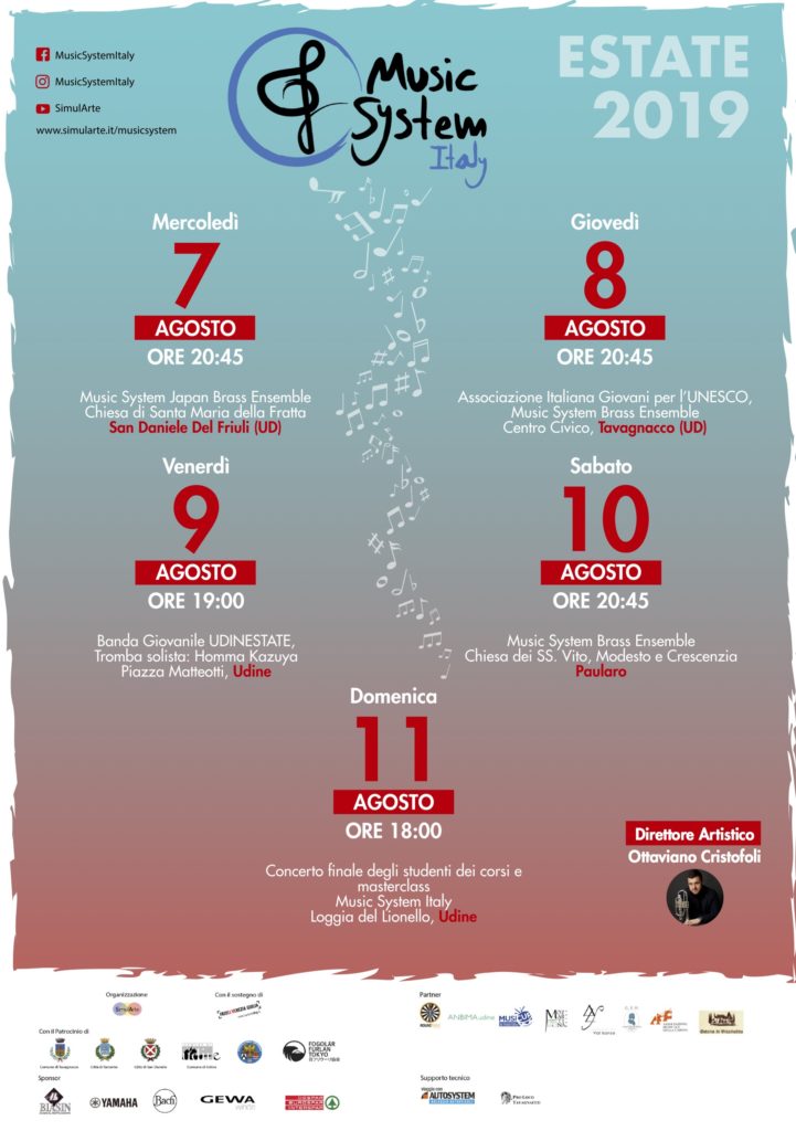 Music System Italy_Flyer concerti